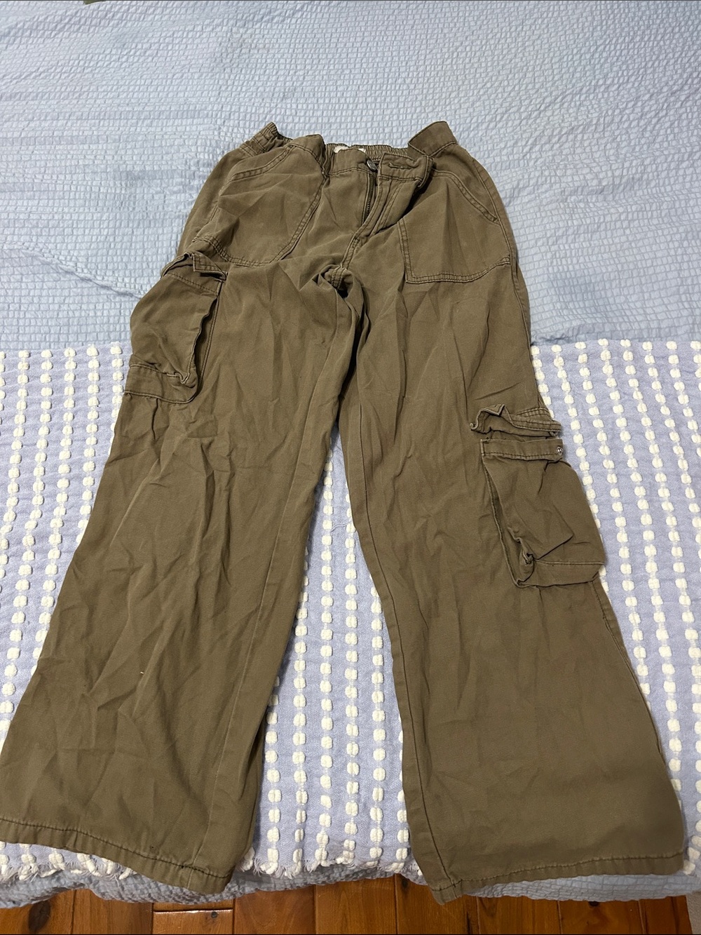 PacSun Olive Cargo Pants for Men